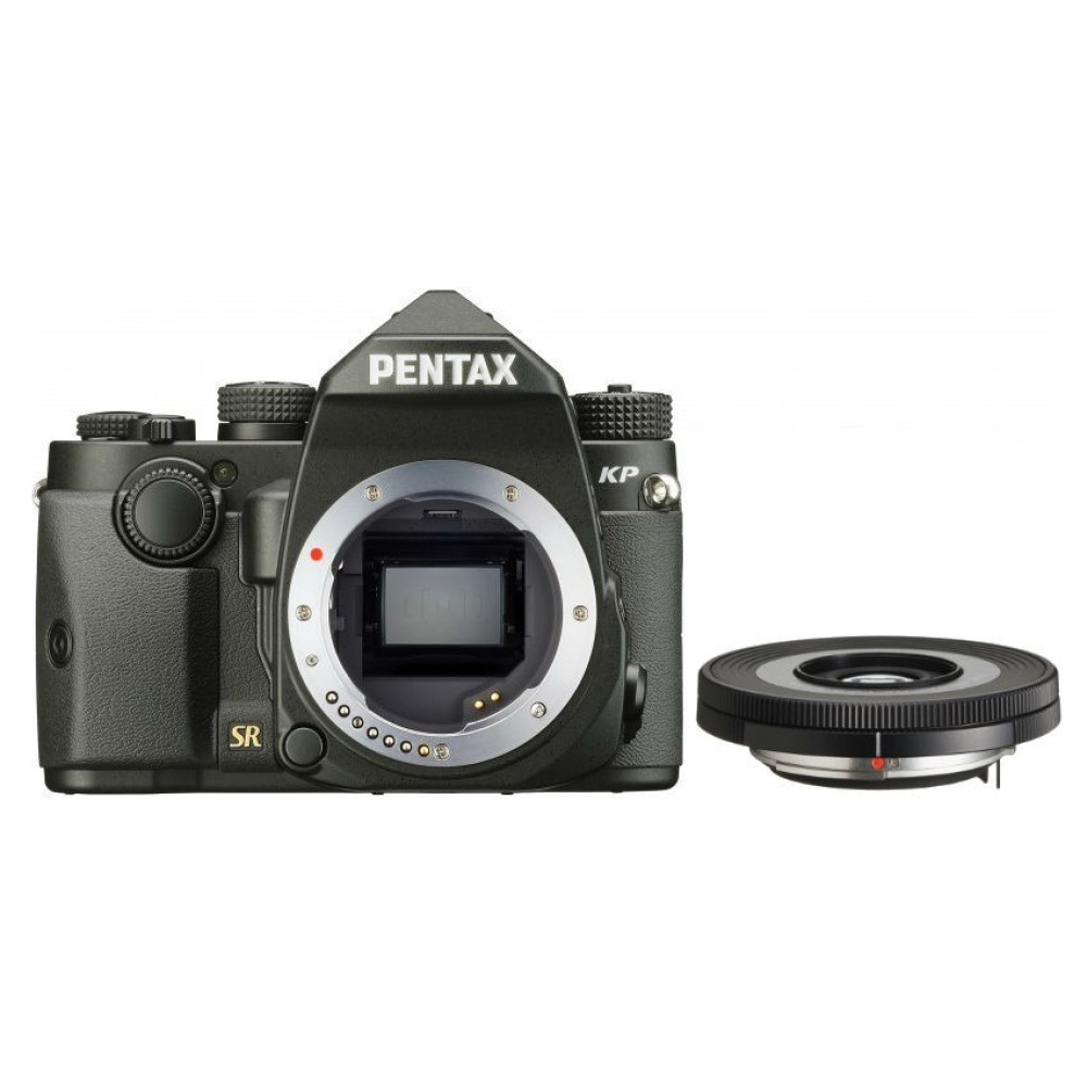 Фотоаппарат Pentax KP Kit DA 40XS Black (3 рукоятки в комплекте)