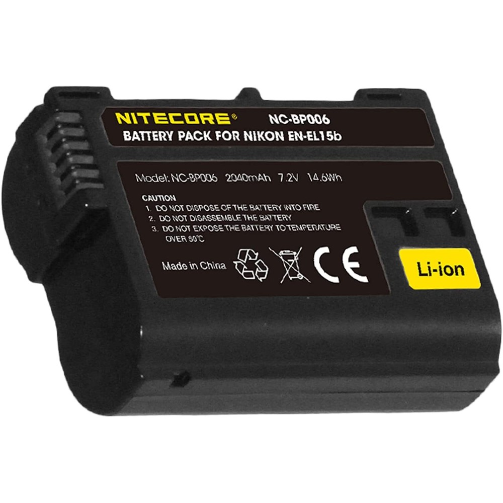 Аккумулятор Nitecore NC-BP006 аналог Nikon EN-EL15b