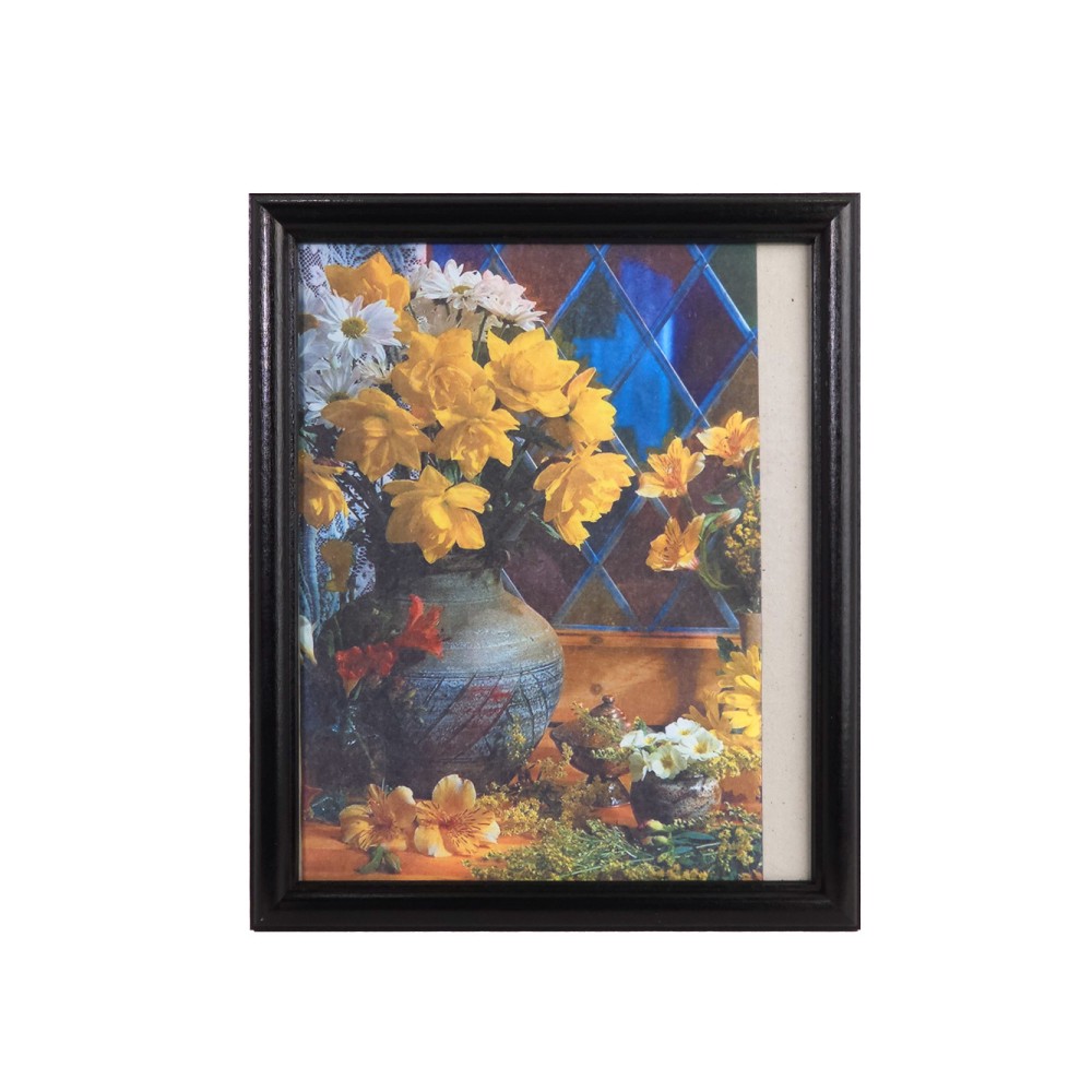 Фоторамка 24x30, дерево/стекло, чёрный (801110)