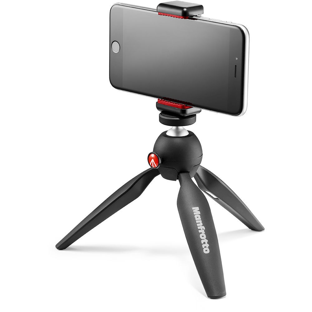 Штатив Manfrotto MKPIXICLAMP-BK с держателем для смартфона