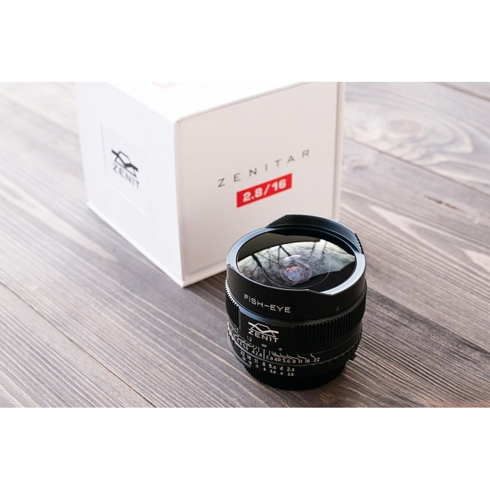 Объектив Зенит Зенитар-C 16mm f/2.8 Canon EF