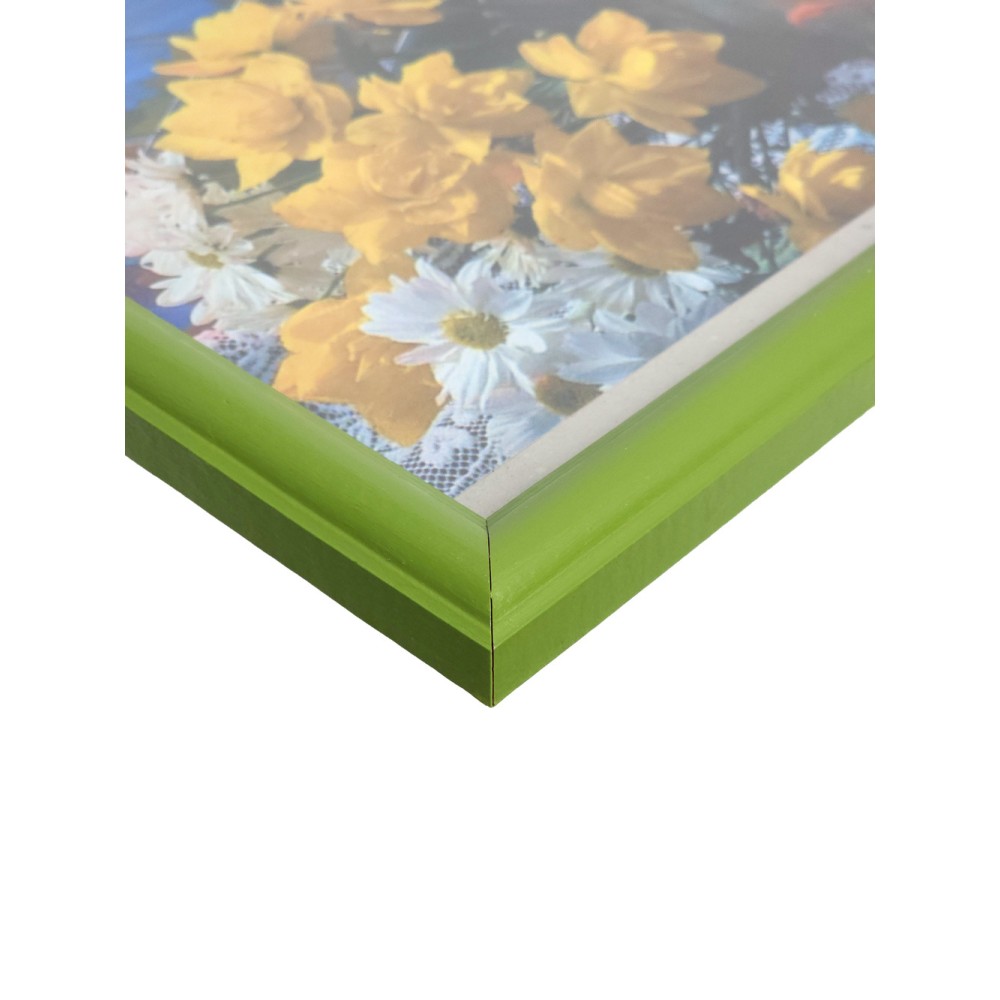 Фоторамка 24x30, дерево/стекло, фисташковый (802140)