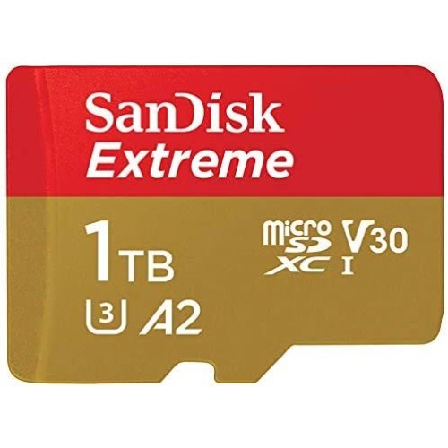 Карта памяти SanDisk Extreme Pro SDXC 1TB UHS-I U3 V30 A2, R/W 160/90 МБ/с