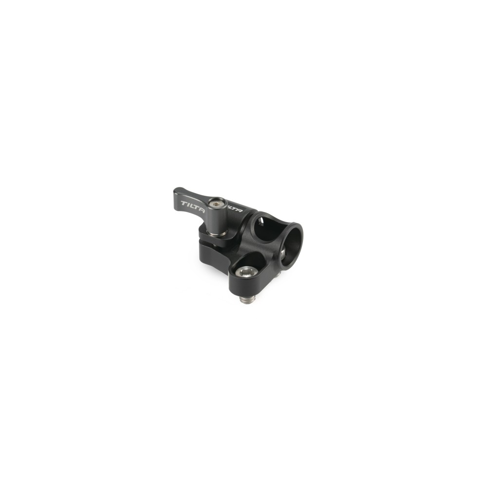 Крепление Tilta 15mm Rod Holder to Dual 1/4"-20 Screws, черное (TA-15RH-D1420-B)
