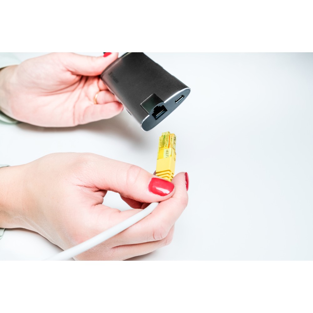 Многопортовый разветвитель Verbatim USB-C USB 3.0/HDMI/Gigabit Ethernet/SD/microSD