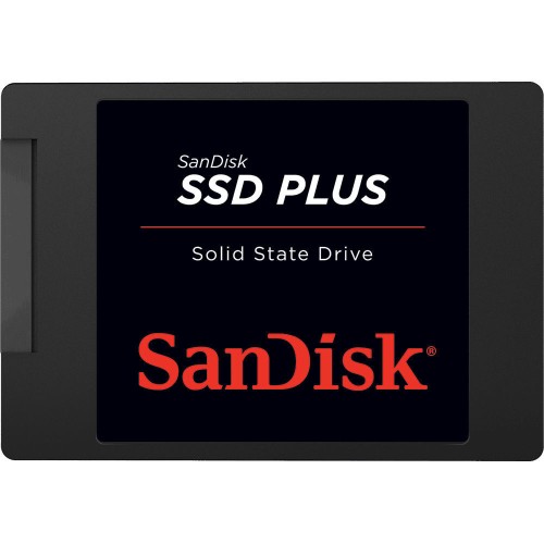 Внутренний накопитель Sandisk SSD Plus 2,5'' 480GB SATA III, R/W 535/445 МБ/с