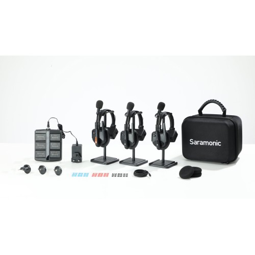 Интерком система Saramonic WiTalk9 WT3S 3 гарнитуры в комплекте