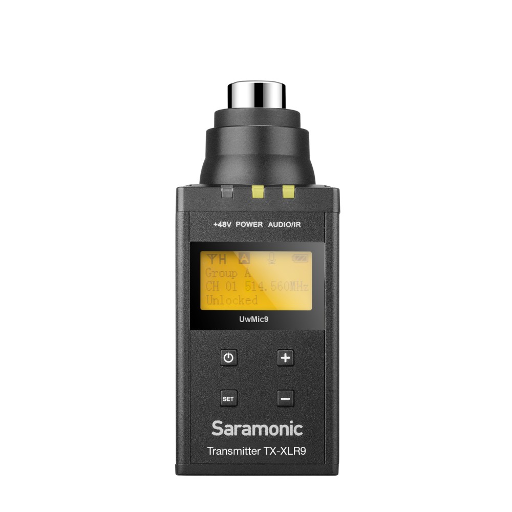 Передатчик Saramonic UwMic9 TX-XLR9 для радиосистемы UwMic9, разъем XLR
