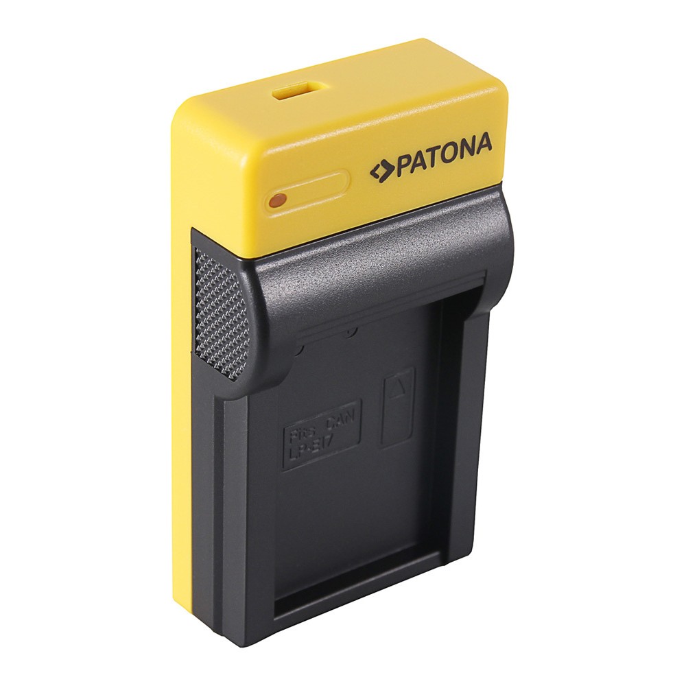 Зарядное устройство Patona Slim micro-USB Charger для аккумулятора LP-E17