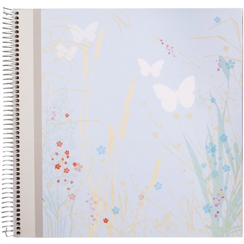 Фотоальбом Innova Meadow 28x29 на 60 стр., под уголки, картон, голубой (Q1503684)