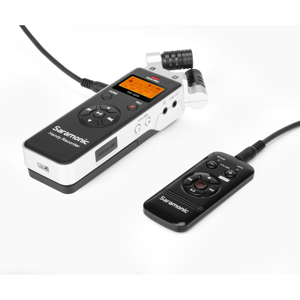 Рекордер Saramonic SR-Q2M ИКМ двухканальный (металлический корпус)