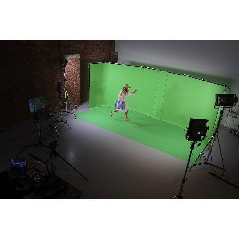 Фон виниловый Lastolite LL LB7781 2,75х6 м, хромакей зелёный