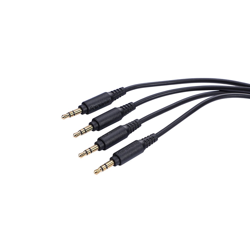 Кабель Saramonic SR-C2019 2x 3.5mm to 4x 3.5mm TRS Splitter для двух радиосистем и Blink 500 Pro B8