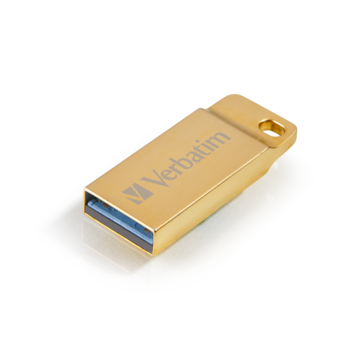 Флеш-накопитель Verbatim Metal Executive USB 3.2 Gen1 64GB R/W 80/25 МБ/с