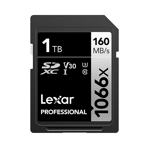 Карта памяти Lexar Professional 1066x Silver SDXC 1TB UHS-I U3 V30, R/W 160/120 МБ/с