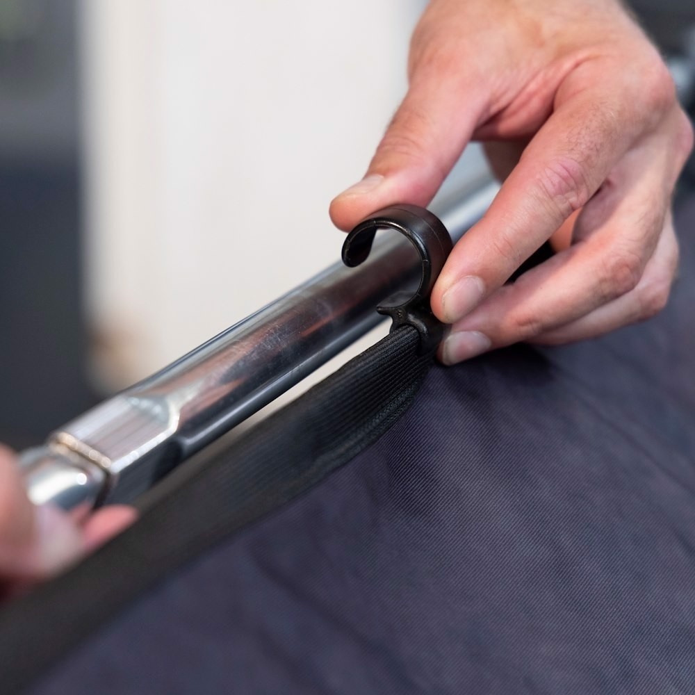 Фон тканевый Lastolite LL LB7936 EzyFrame Vintage Pewter (2x2,3 м) на раме