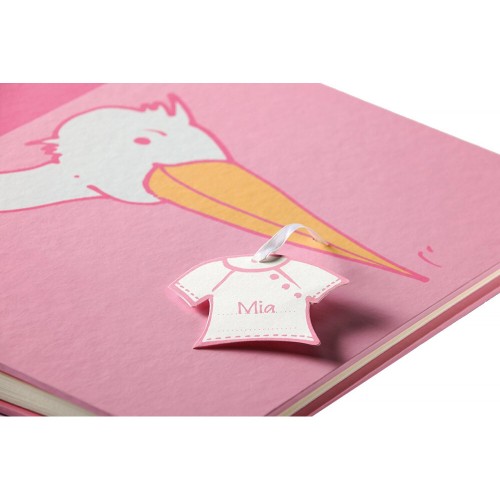 Фотоальбом Walther My First Day 28x30 на 60 стр., под уголки, , розовый (UK103R)