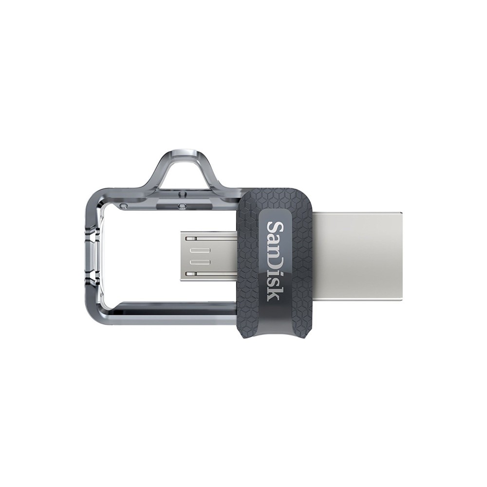 Флеш-накопитель SanDisk Ultra Dual Drive m3.0 USB-A/Micro B 32GB, R 130 МБ/с