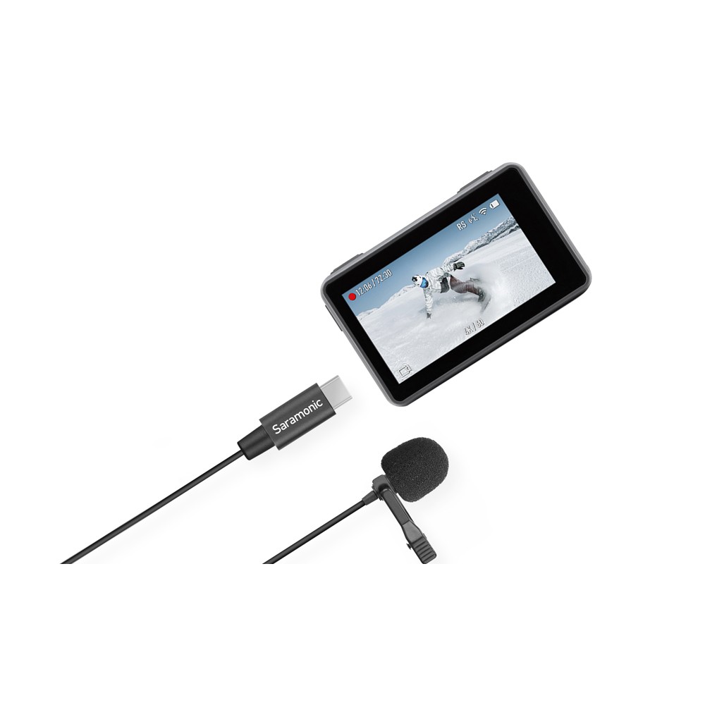 Микрофон петличный Saramonic LavMicro U3-OA для DJI Osmo Action