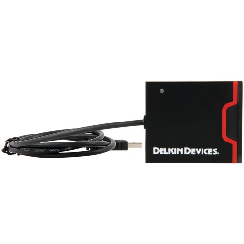 Кардридер Delkin Devices USB 3.0 Dual Slot SD UHS-II/CF UDMA7 Reader