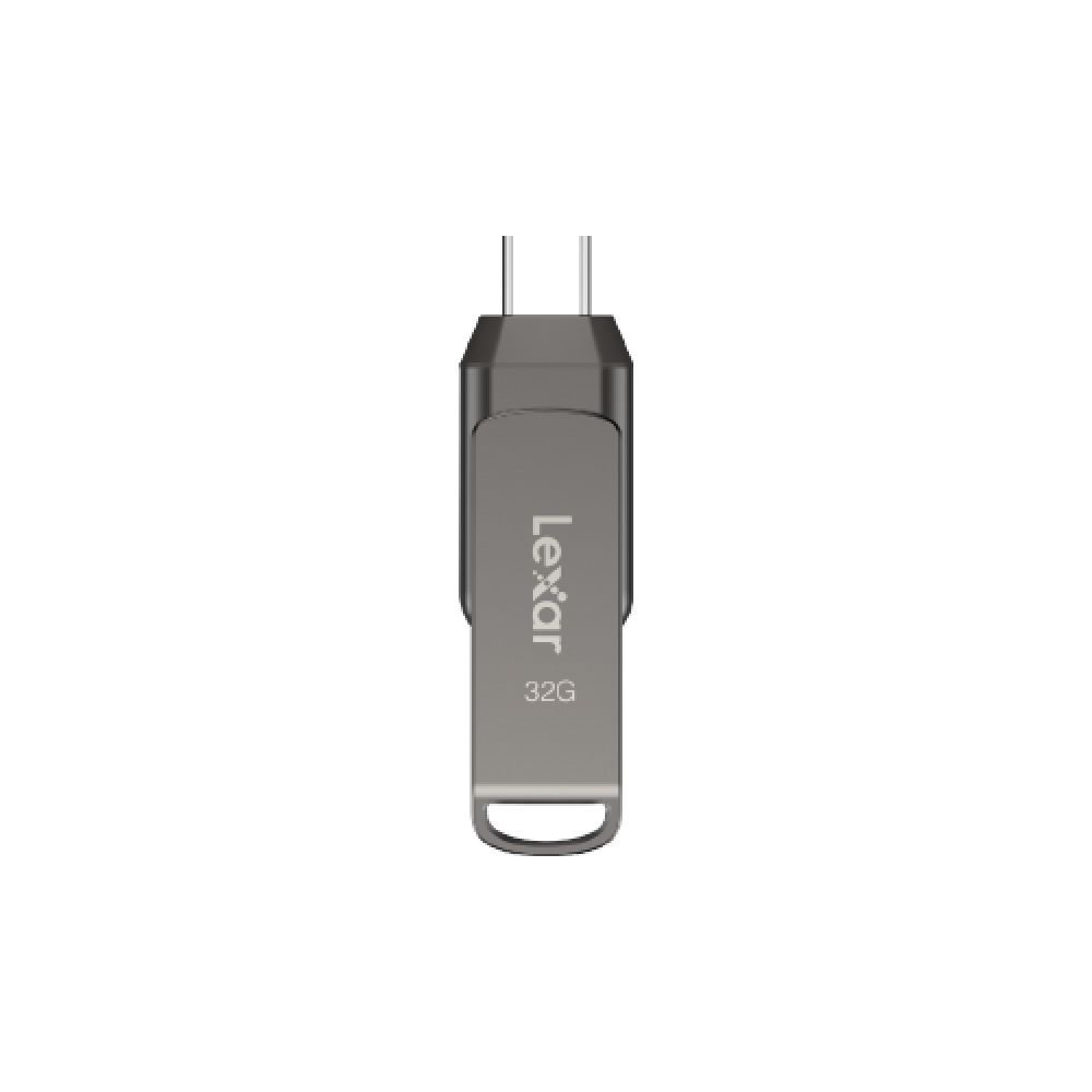 Флеш-накопитель Lexar JumpDrive Dual Drive D400 USB 3.1 Gen1 Type-C 32GB, R 100МБ/с