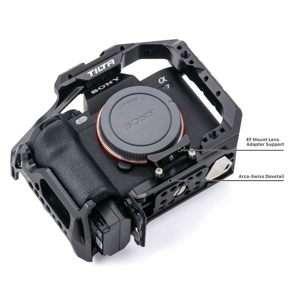 Клетка Tilta Pro Camera Cage Kit для Sony A7 IV черная (TA-T30-B-B)