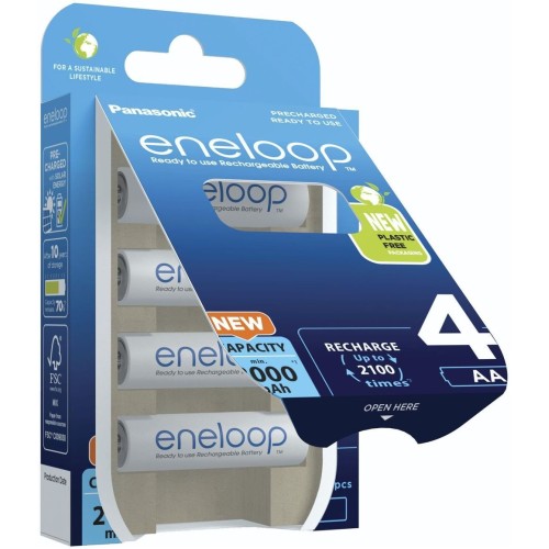 Аккумулятор Panasonic Eneloop BK-3MCDE/4BE 2000 mAh 4шт AA