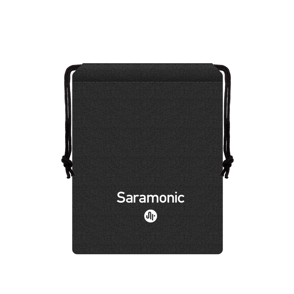 Радиосистема Saramonic Ultra 03 (TX+TX+RX) приёмник + 2 передатчика универсальная с петличками, чёрн