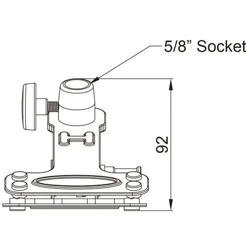 Зажим Kupo KCP-360B Alli Clamp черный