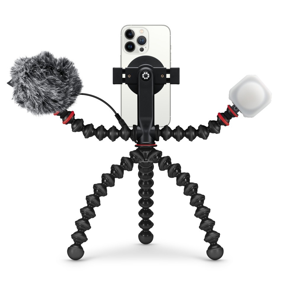 Комплект Joby GorillaPod Mobile Vlogging Kit Apple с микрофоном и светильником