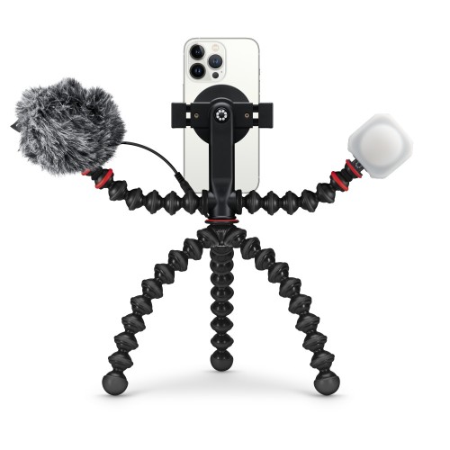 Комплект Joby GorillaPod Mobile Vlogging Kit Apple с микрофоном и светильником