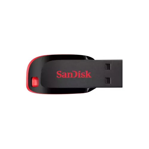 Флеш-накопитель SanDisk Cruzer Blade USB 2.0 128GB, R 150 МБ/с