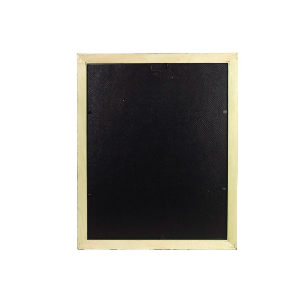 Фоторамка 24x30, дерево/стекло, зелёный (801140)