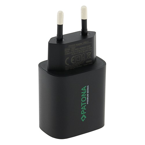 Сетевое зарядное устройство Patona Premium PD20W ADAPTER 1xUSB-C