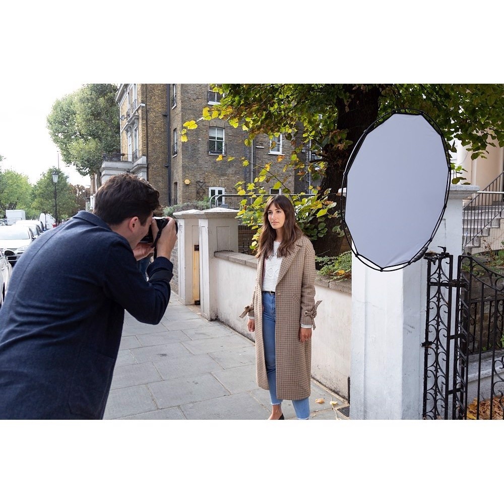 Отражатель Lastolite LL LR3300 HaloCompact Reflector 82cm серебро/белый