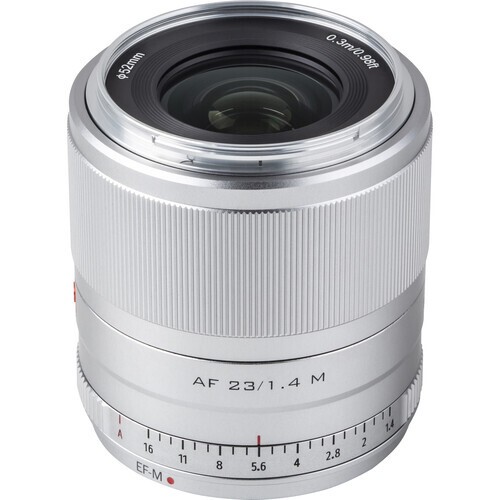 Объектив Viltrox AF 23mm F1.4 M для Canon EF-M (APS-C)