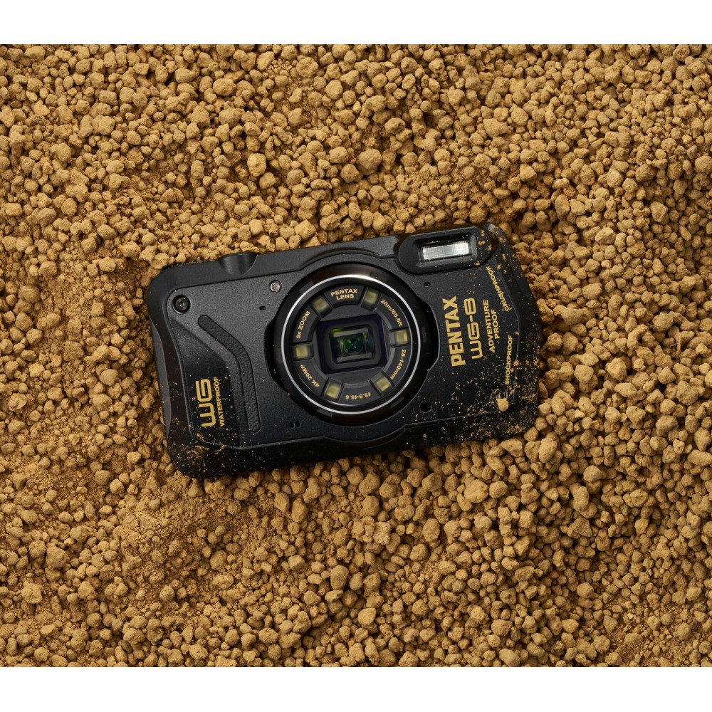 Фотоаппарат Pentax WG-8 водонепроницаемый черный