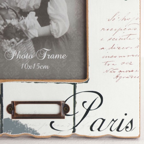 Фоторамка Innova Paris 10x15, МДФ/стекло, белый (PI04007)