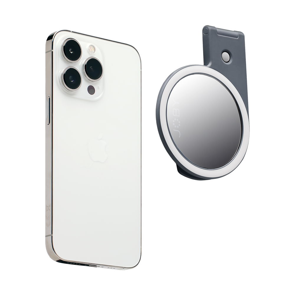 Осветитель светодиодный Joby Beamo Ring Light MagSafe серый