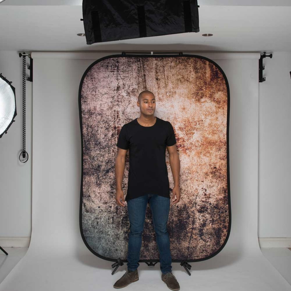 Фон складной Lastolite LL LB5718 окисленный металл/контейнер (1,5х2,1м)