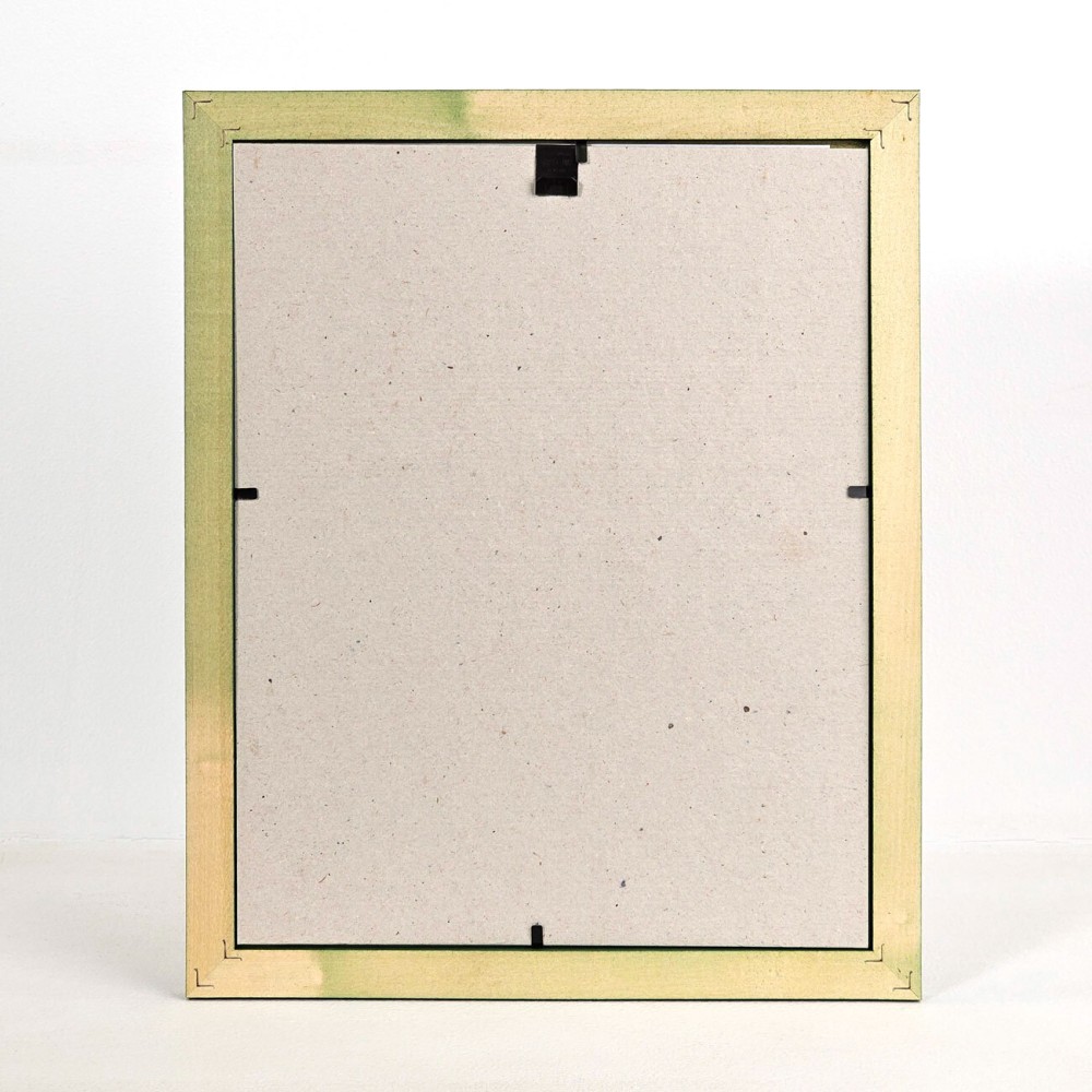 Фоторамка 24x30, дерево/стекло, зелёный (802140П)