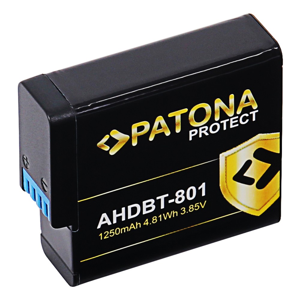 Аккумулятор Patona Protect аналог GoPro AHDBT-801/701/501