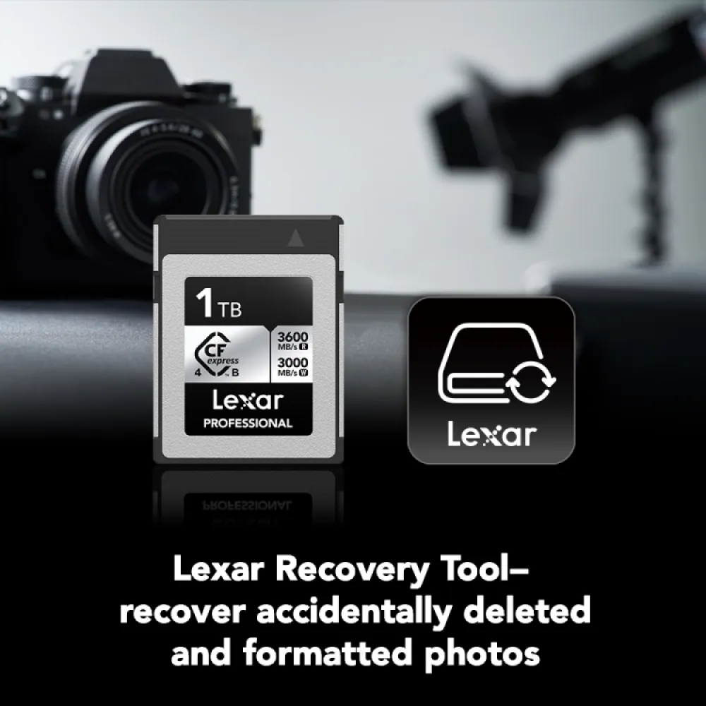 Карта памяти Lexar Professional Silver CFexpress 4.0 Type B 1TB, R/W 3600/3000 МБ/с