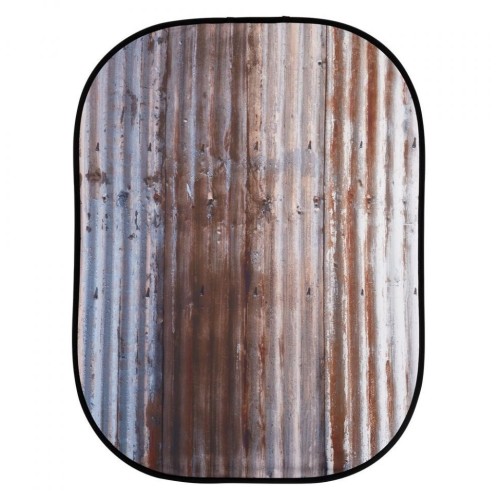 Фон складной Lastolite LL LB5712 Urban рифленый/листовой металл (1,5х2,1м)