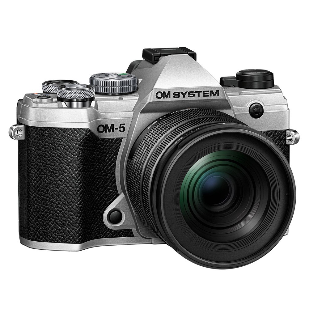 Фотоаппарат OM System OM-5 kit 12_45mm F4 Pro Silver
