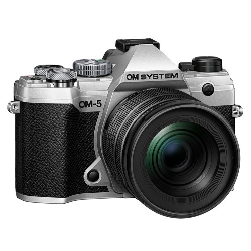 Фотоаппарат OM System OM-5 kit 12_45mm F4 Pro Silver
