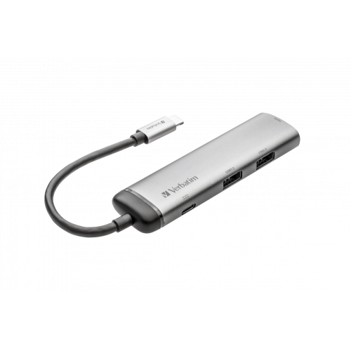 Многопортовый разветвитель Verbatim USB-C 2x USB 3.0/ HDMI