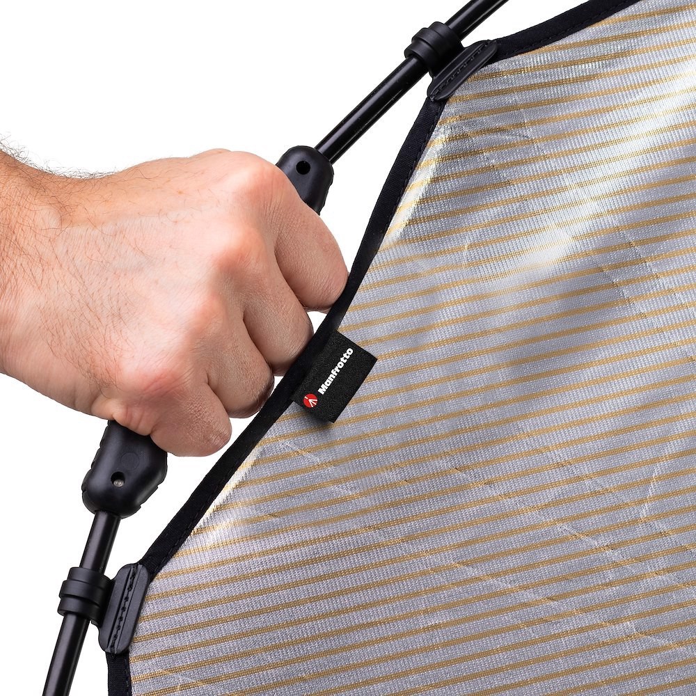 Отражатель Lastolite LL LR3310 HaloCompact Reflector 82cm золотистый/мягкое серебро