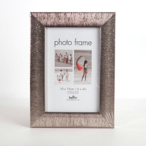 Фоторамка Innova Waterford 10x15, пластик/стекло, серебристый (PI03792)