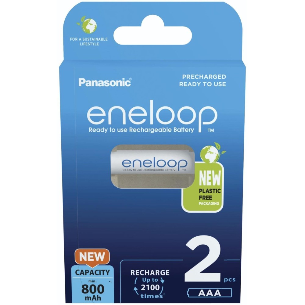 Аккумулятор Panasonic Eneloop BK-4MCDE/2BE 800 mAh 2шт AAA